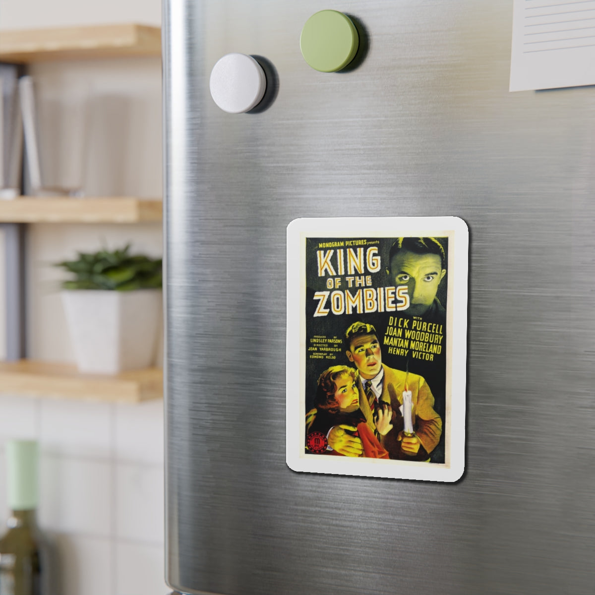 KING OF THE ZOMBIES 1941 Movie Poster - Refrigerator Magnet-The Sticker Space