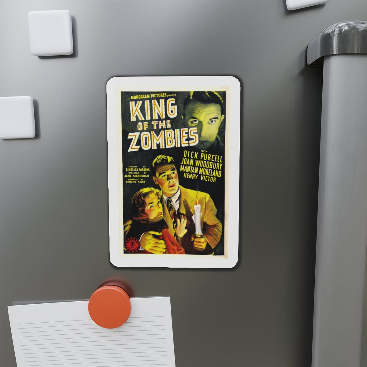 KING OF THE ZOMBIES 1941 Movie Poster - Refrigerator Magnet-The Sticker Space