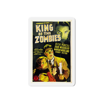 KING OF THE ZOMBIES 1941 Movie Poster - Refrigerator Magnet-6" × 6"-The Sticker Space