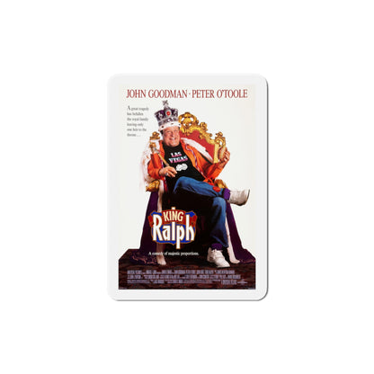 King Ralph 1991 Movie Poster Die-Cut Magnet-The Sticker Space