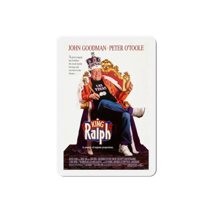 King Ralph 1991 Movie Poster Refrigerator Magnet 2 Inch - The Sticker Space