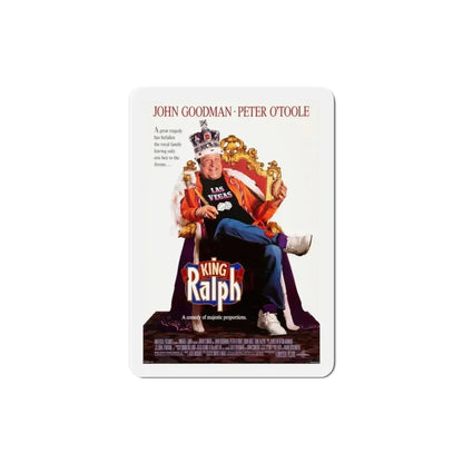King Ralph 1991 Movie Poster Refrigerator Magnet 3 Inch - The Sticker Space