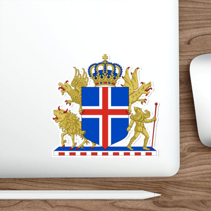 Kingdom of Iceland Coat of Arms STICKER Vinyl Die-Cut Decal-The Sticker Space