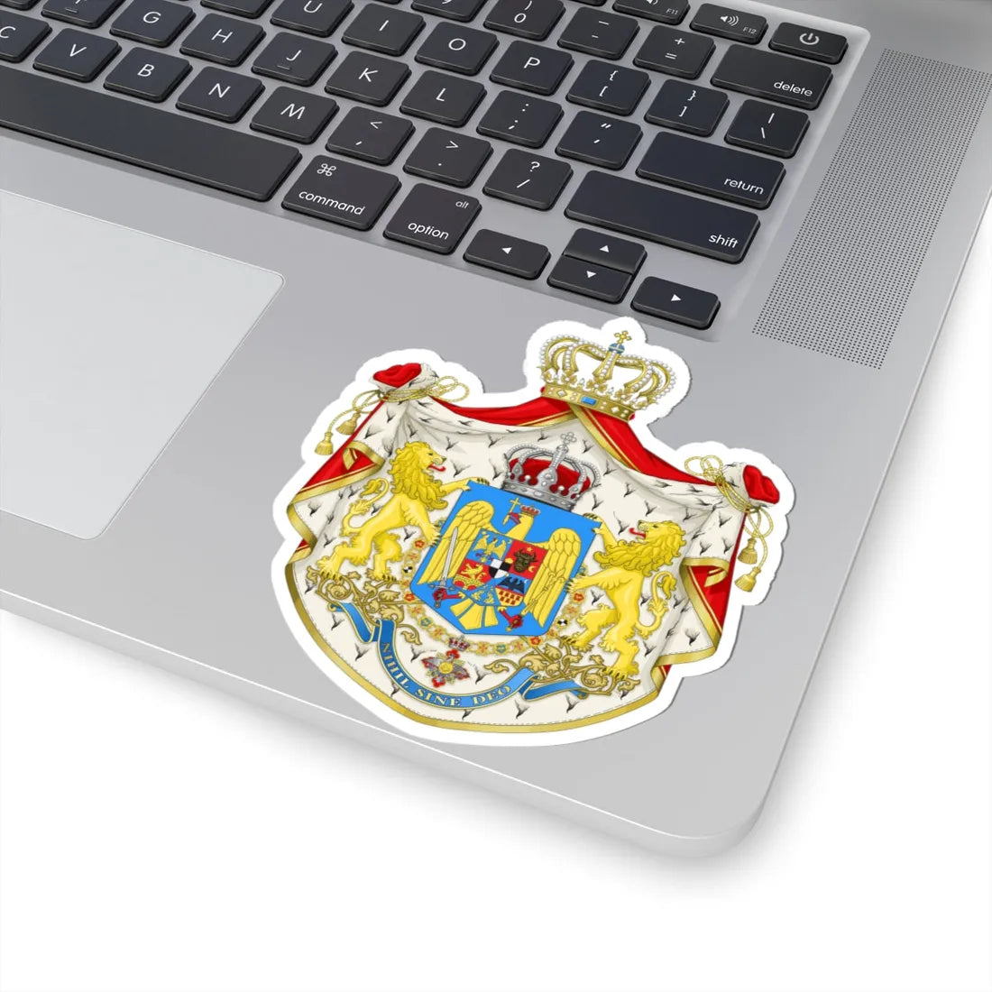 Kingdom of Romania - Big CoA (Oman) (Coat of Arms) STICKER Vinyl Kiss-Cut Decal - The Sticker Space