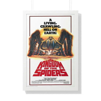 KINGDOM OF THE SPIDERS 1977 - Framed Movie Poster 20" x 30" White - The Sticker Space
