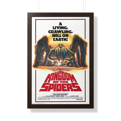 KINGDOM OF THE SPIDERS 1977 - Framed Movie Poster - The Sticker Space