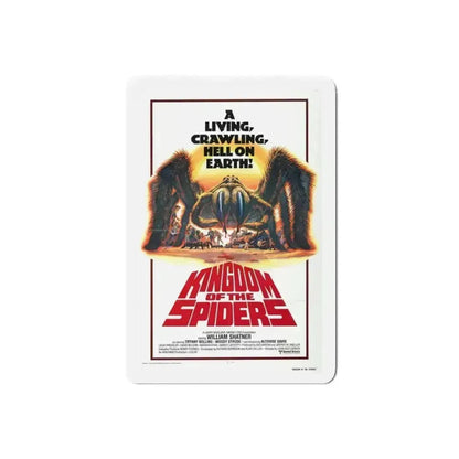 KINGDOM OF THE SPIDERS 1977 Movie Poster - Refrigerator Magnet - The Sticker Space