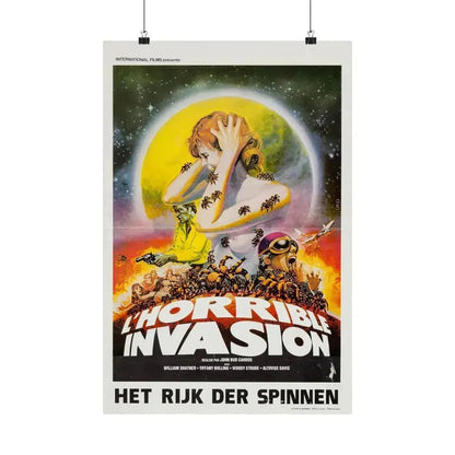 KINGDOM OF THE SPIDERS (BELGIAN) 1977 - Paper Movie Poster 16″ x 24″ Matte - The Sticker Space