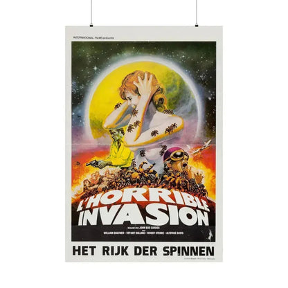 KINGDOM OF THE SPIDERS (BELGIAN) 1977 - Paper Movie Poster 36" x 54" Matte - The Sticker Space