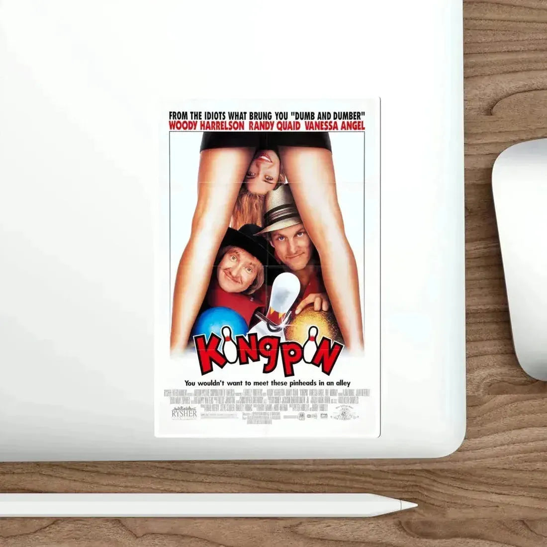 Kingpin 1996 Movie Poster STICKER Vinyl Die-Cut Decal - The Sticker Space