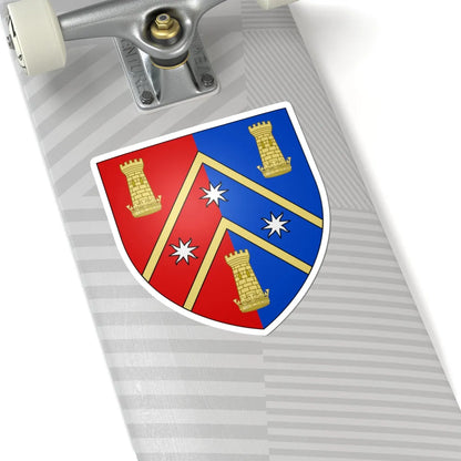 Kings College Auckland coat of arms (New Zealand) (Coat of Arms) STICKER Vinyl Kiss-Cut Decal - The Sticker Space
