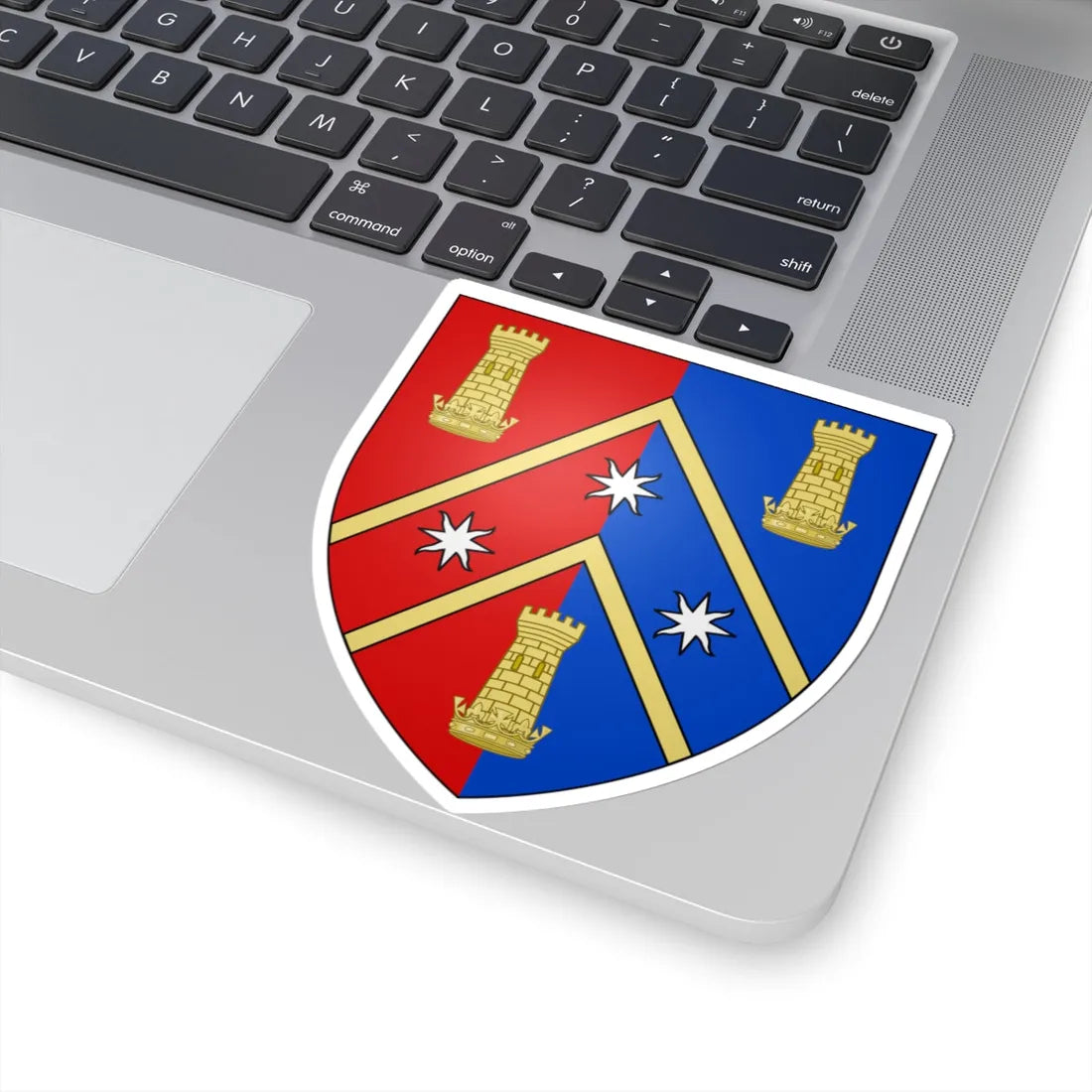 Kings College Auckland coat of arms (New Zealand) (Coat of Arms) STICKER Vinyl Kiss-Cut Decal - The Sticker Space
