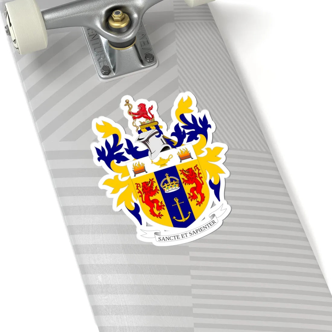 Kings College London full achievement (United Kingdom) (Coat of Arms) STICKER Vinyl Kiss-Cut Decal - The Sticker Space