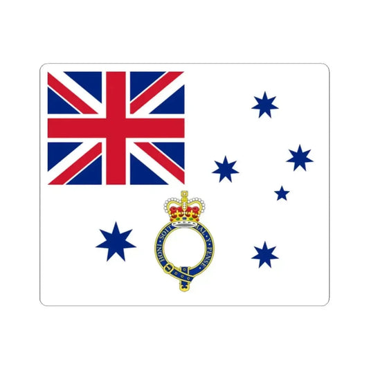 Kings Colour for the Royal Australian Navy (Australia) STICKER Vinyl Kiss-Cut Decal 2 Inch White - The Sticker Space