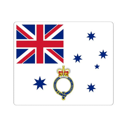Kings Colour for the Royal Australian Navy (Australia) STICKER Vinyl Kiss-Cut Decal 4 Inch White - The Sticker Space