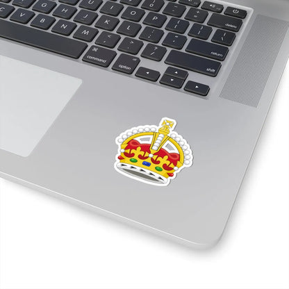 Kings Crown (United Kingdom) (Coat of Arms) STICKER Vinyl Kiss-Cut Decal - The Sticker Space