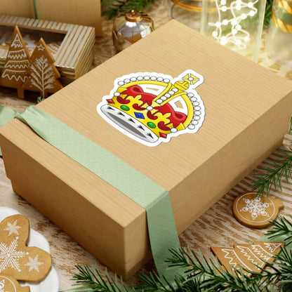 Kings Crown variant (United Kingdom) (Coat of Arms) STICKER Vinyl Kiss-Cut Decal - The Sticker Space