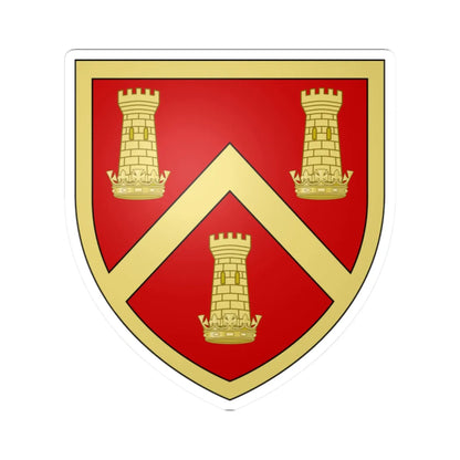 Kings School New Zealand Coat of Arms (New Zealand) (Coat of Arms) STICKER Vinyl Kiss-Cut Decal 2 Inch White - The Sticker Space