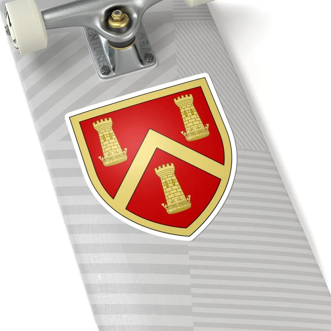 Kings School New Zealand Coat of Arms (New Zealand) (Coat of Arms) STICKER Vinyl Kiss-Cut Decal - The Sticker Space