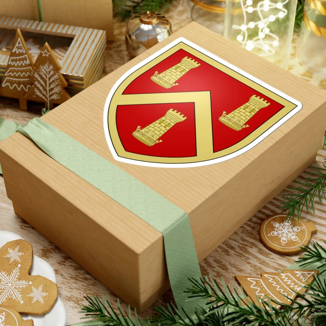 Kings School New Zealand Coat of Arms (New Zealand) (Coat of Arms) STICKER Vinyl Kiss-Cut Decal - The Sticker Space