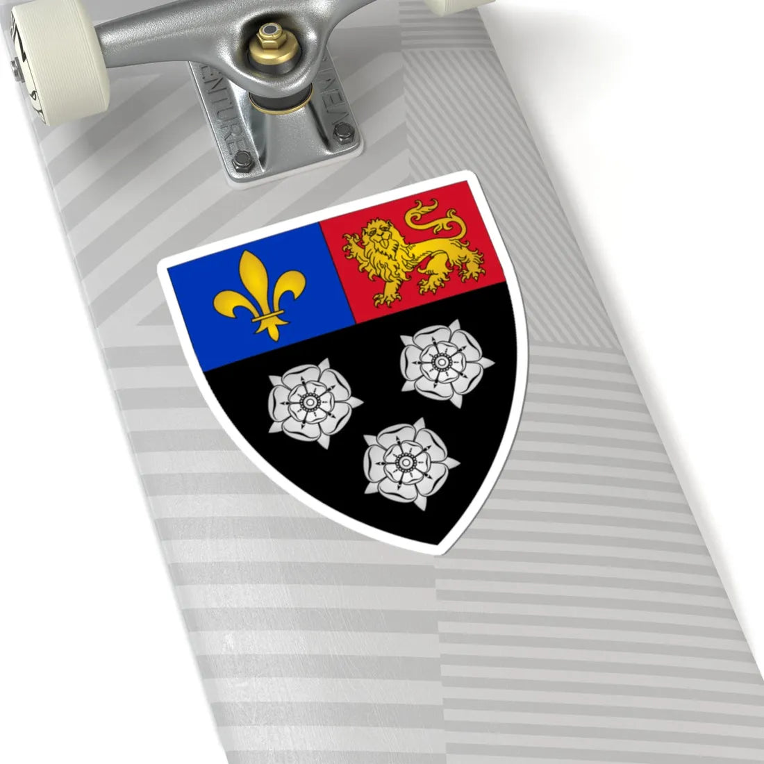 Kingscollegearms (England) (Coat of Arms) STICKER Vinyl Kiss-Cut Decal - The Sticker Space