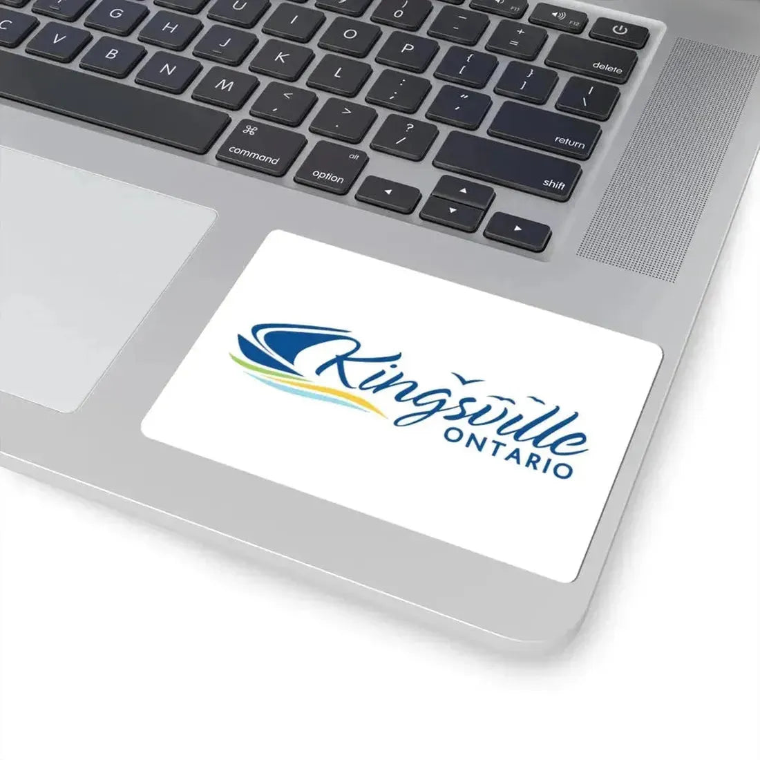 Kingsville Ontario Flag (Canada) STICKER Vinyl Kiss-Cut Decal - The Sticker Space