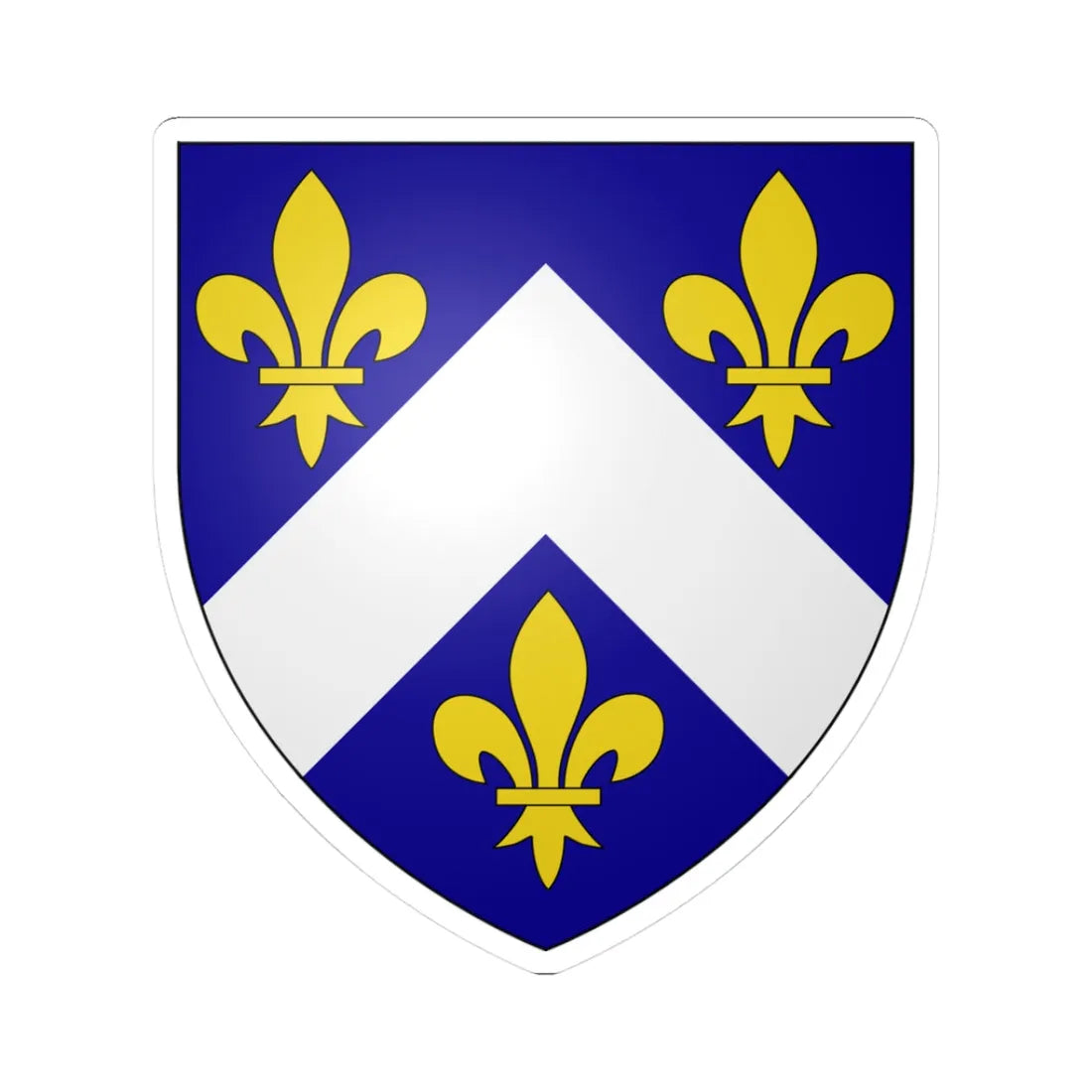 Kininmont of that Ilk arms (Scotland) (Coat of Arms) STICKER Vinyl Kiss-Cut Decal 3 Inch White - The Sticker Space