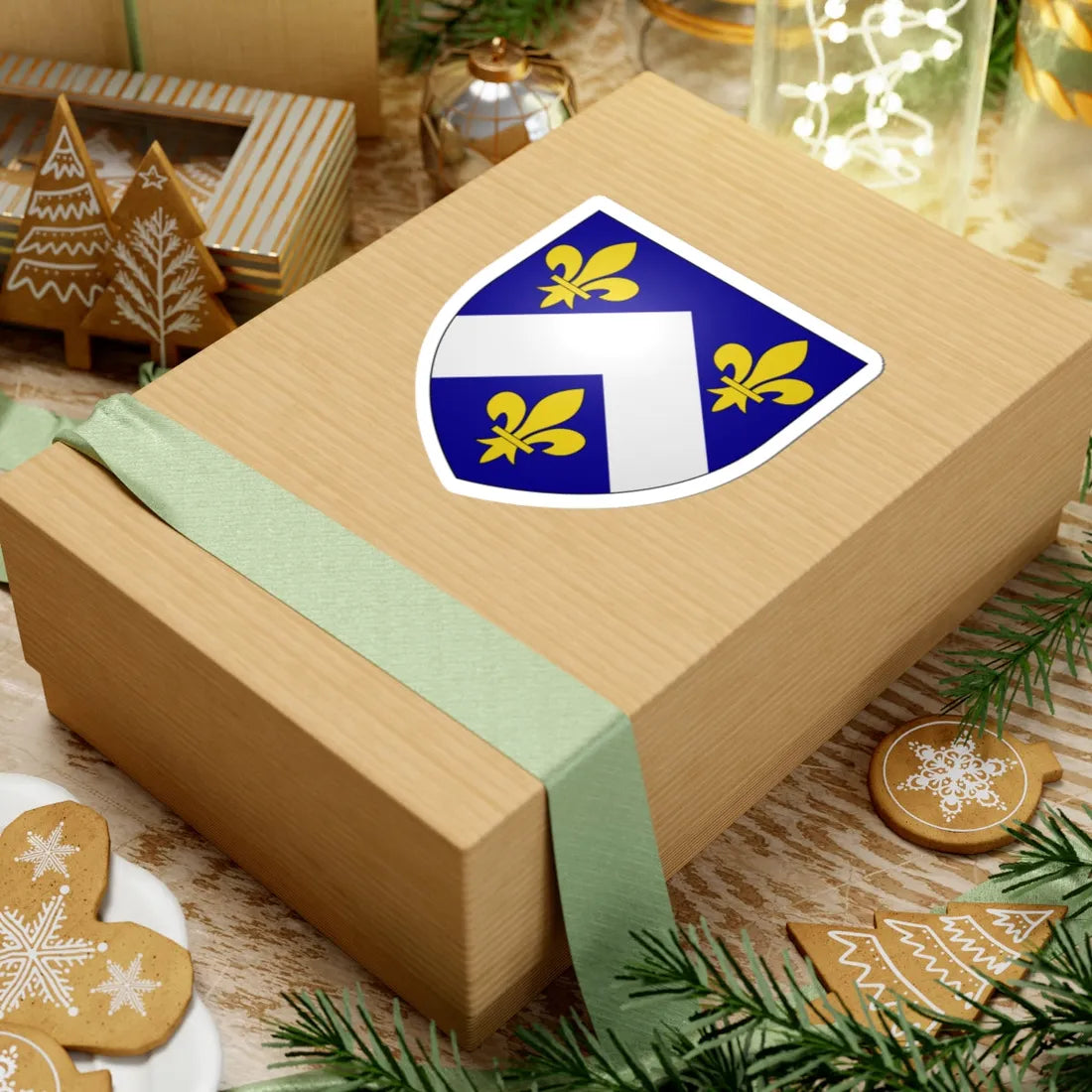 Kininmont of that Ilk arms (Scotland) (Coat of Arms) STICKER Vinyl Kiss-Cut Decal - The Sticker Space