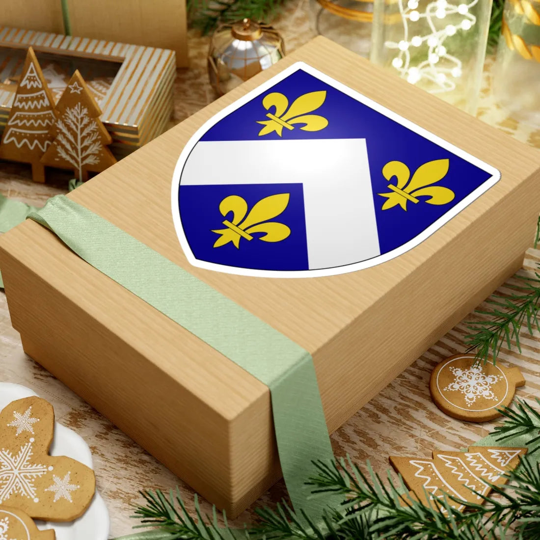 Kininmont of that Ilk arms (Scotland) (Coat of Arms) STICKER Vinyl Kiss-Cut Decal - The Sticker Space