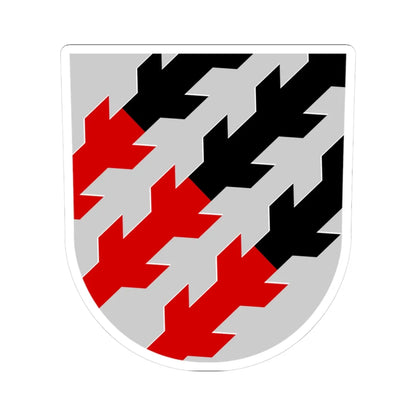 Kinnula coat of arms (Finland) (Coat of Arms) STICKER Vinyl Kiss-Cut Decal 3 Inch White - The Sticker Space