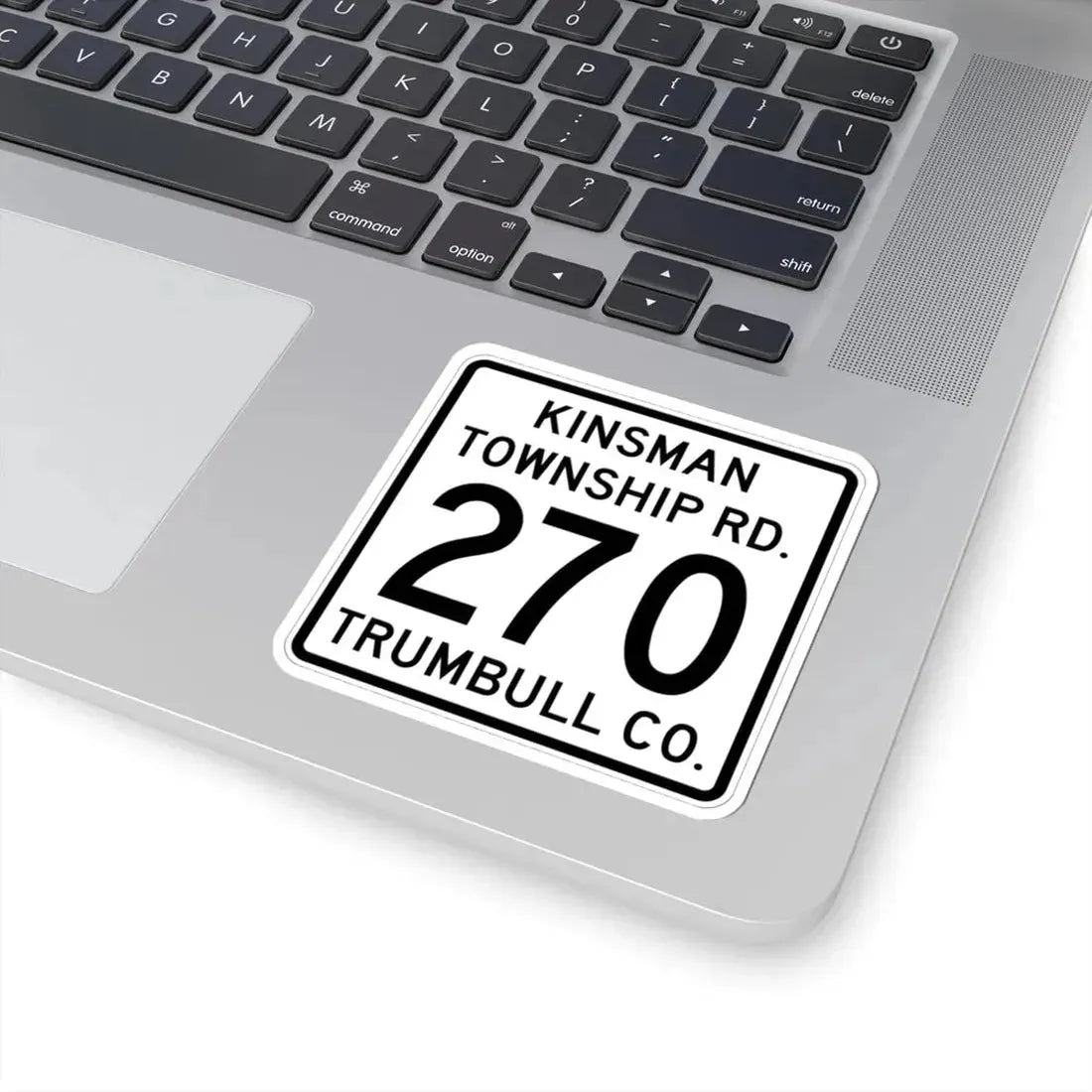Kinsman Township Route 270 Trumbull County Ohio (Ohio) (Road Sign) STICKER Vinyl Kiss-Cut Decal - The Sticker Space