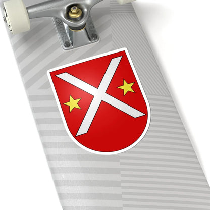 Kippel-coat of arms (Switzerland) (Coat of Arms) STICKER Vinyl Kiss-Cut Decal - The Sticker Space