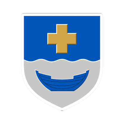Kirkkonummi.vaakuna (Finland) (Coat of Arms) STICKER Vinyl Kiss-Cut Decal 2 Inch White - The Sticker Space