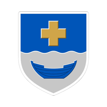 Kirkkonummi.vaakuna (Finland) (Coat of Arms) STICKER Vinyl Kiss-Cut Decal 6 Inch White - The Sticker Space