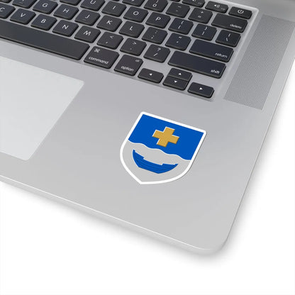 Kirkkonummi.vaakuna (Finland) (Coat of Arms) STICKER Vinyl Kiss-Cut Decal - The Sticker Space