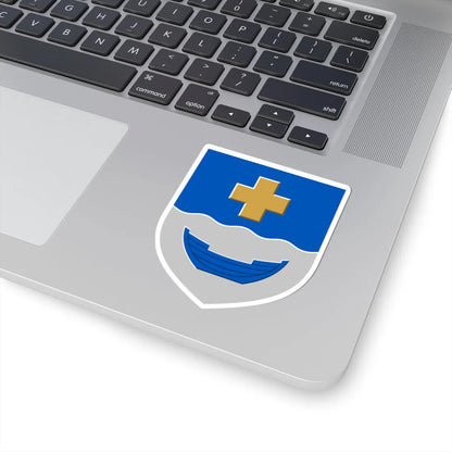 Kirkkonummi.vaakuna (Finland) (Coat of Arms) STICKER Vinyl Kiss-Cut Decal - The Sticker Space