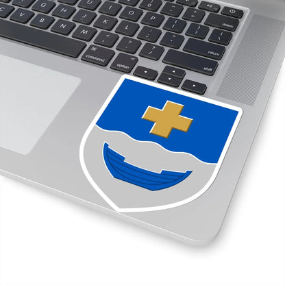 Kirkkonummi.vaakuna (Finland) (Coat of Arms) STICKER Vinyl Kiss-Cut Decal - The Sticker Space