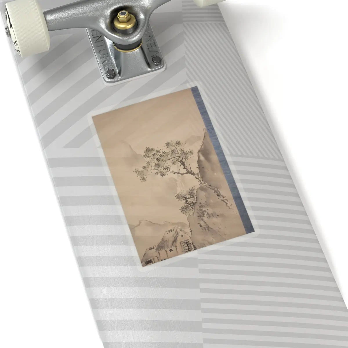 Kishi Ganryo - Watermill in the Mountains - 19th century v5 - STICKER Vinyl Kiss-Cut Decal