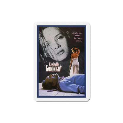 Kiss Daddy Goodnight 1988 Movie Poster Refrigerator Magnet 2 Inch - The Sticker Space