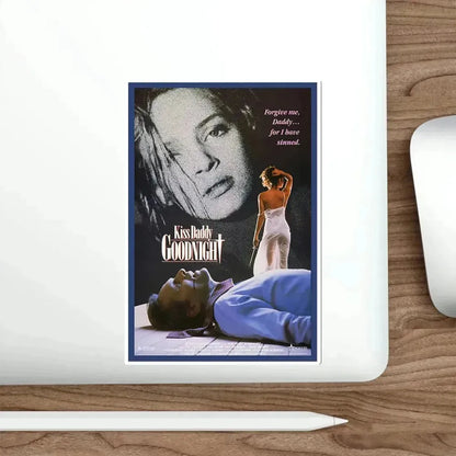 Kiss Daddy Goodnight 1988 Movie Poster STICKER Vinyl Die-Cut Decal - The Sticker Space