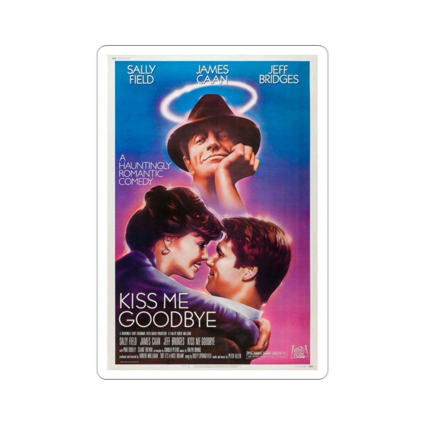 Kiss Me Goodbye 1982 Movie Poster STICKER Vinyl Die-Cut Decal-2 Inch-The Sticker Space