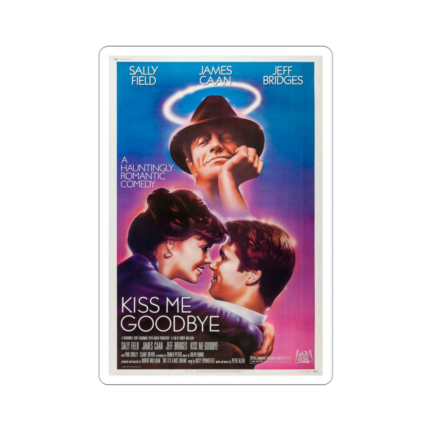 Kiss Me Goodbye 1982 Movie Poster STICKER Vinyl Die-Cut Decal-3 Inch-The Sticker Space