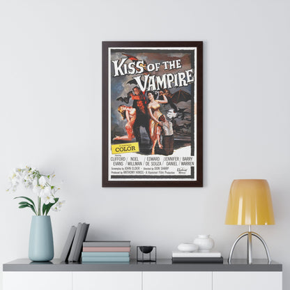 KISS OF THE VAMPIRE (2) 1963 - Framed Movie Poster-The Sticker Space