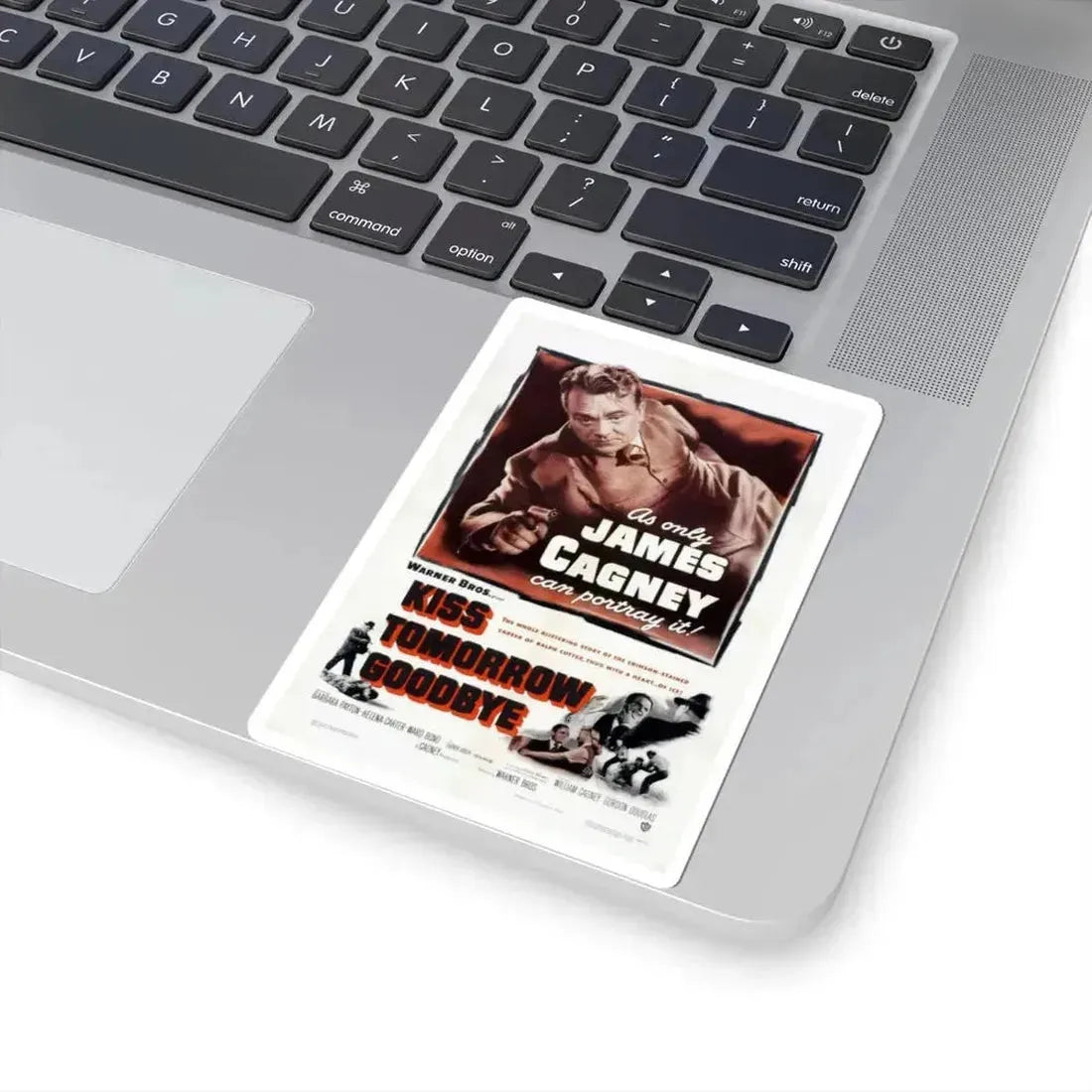 Kiss Tomorrow Goodbye 1950 Movie Poster - STICKER Vinyl Kiss-Cut Decal - The Sticker Space