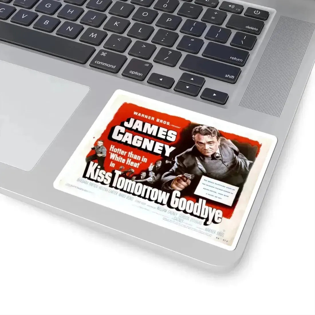 Kiss Tomorrow Goodbye 1950 v2 Movie Poster - STICKER Vinyl Kiss-Cut Decal - The Sticker Space