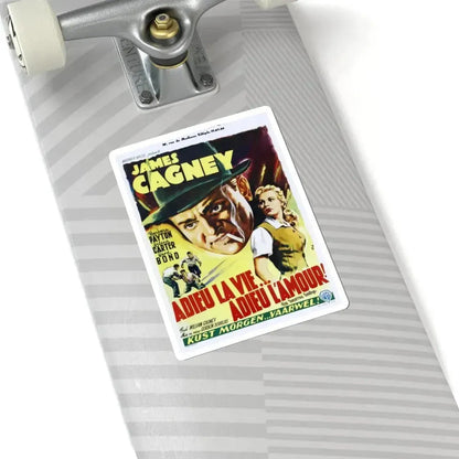 Kiss Tomorrow Goodbye 1950 v3 Movie Poster - STICKER Vinyl Kiss-Cut Decal - The Sticker Space