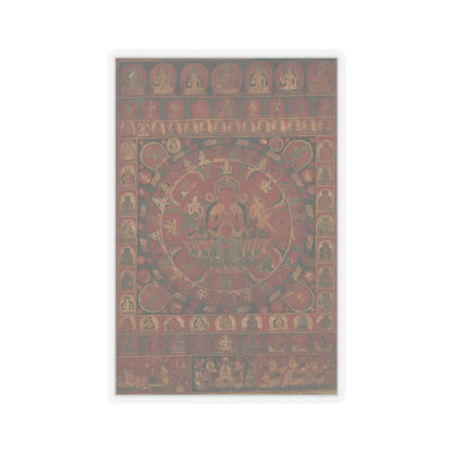 Kitaharasa - Mandala of the Sun God Surya - likely 1379 v1 - STICKER Vinyl Kiss-Cut Decal