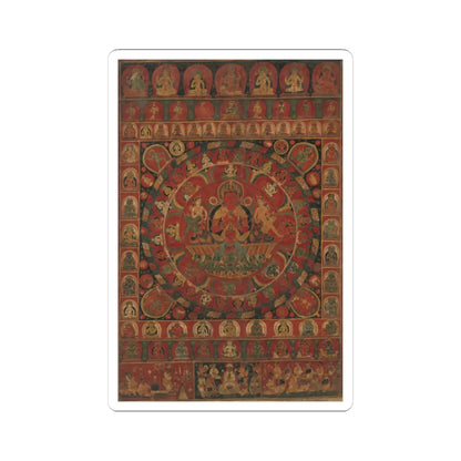 Kitaharasa - Mandala of the Sun God Surya - likely 1379 v1 - STICKER Vinyl Kiss-Cut Decal