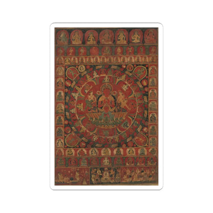 Kitaharasa - Mandala of the Sun God Surya - likely 1379 v1 - STICKER Vinyl Kiss-Cut Decal