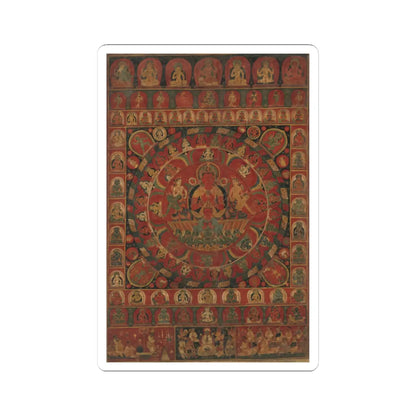 Kitaharasa - Mandala of the Sun God Surya - likely 1379 v1 - STICKER Vinyl Kiss-Cut Decal